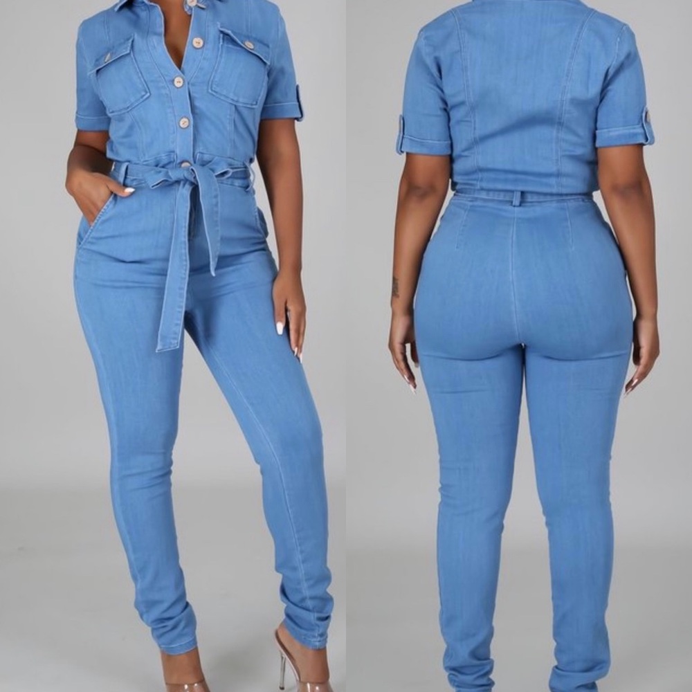Denim Jumpsuit